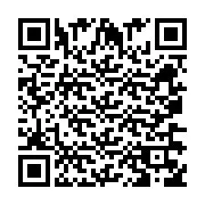 QR Code pour le numéro de téléphone +260763561190