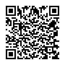 QR Code pour le numéro de téléphone +260763561243