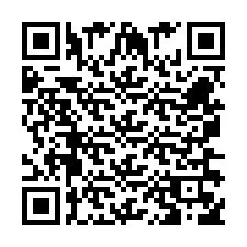 Código QR para número de teléfono +260763561247