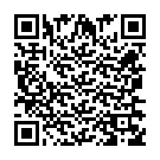 QR-koodi puhelinnumerolle +260763561259