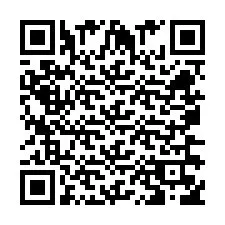 QR kód a telefonszámhoz +260763561288