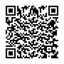 Código QR para número de teléfono +260763561296