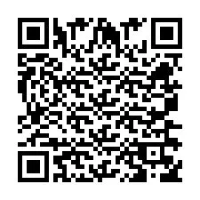 QR-code voor telefoonnummer +260763561308