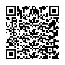 Codice QR per il numero di telefono +260763561321