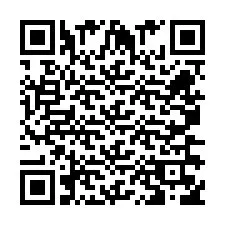 Código QR para número de teléfono +260763561329