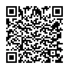 QR-koodi puhelinnumerolle +260763561349