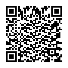 QR-code voor telefoonnummer +260763561381