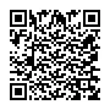 Codice QR per il numero di telefono +260763561385