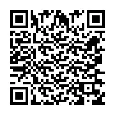 Código QR para número de teléfono +260763561395