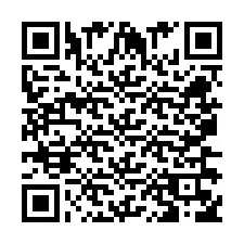 Código QR para número de telefone +260763561398