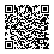 QR Code pour le numéro de téléphone +260763561404