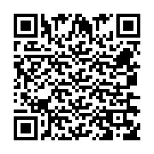 Código QR para número de teléfono +260763561407