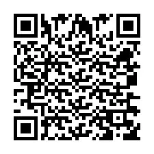 Codice QR per il numero di telefono +260763561408