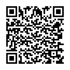 QR-code voor telefoonnummer +260763561434