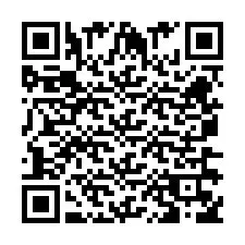 QR kód a telefonszámhoz +260763561446