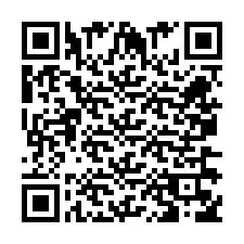 QR код за телефонен номер +260763561479