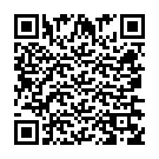 QR Code สำหรับหมายเลขโทรศัพท์ +260763561488