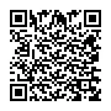 Código QR para número de teléfono +260763561492