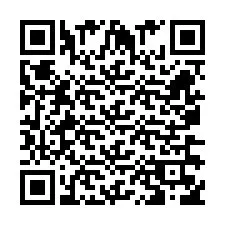 Código QR para número de teléfono +260763561495