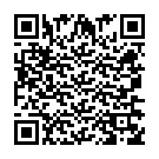 QR-код для номера телефона +260763561508