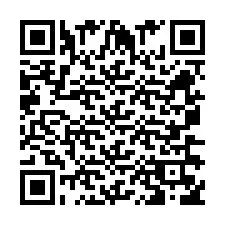 Codice QR per il numero di telefono +260763561510