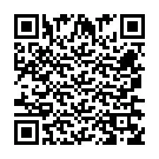 Codice QR per il numero di telefono +260763561547