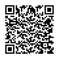 Codice QR per il numero di telefono +260763561596