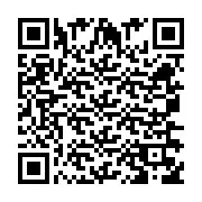 QR Code pour le numéro de téléphone +260763561604