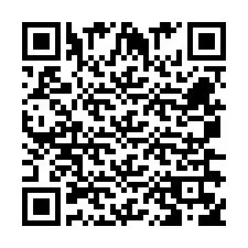 Código QR para número de teléfono +260763561607