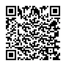 Código QR para número de teléfono +260763561608