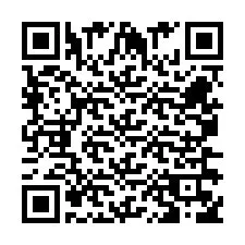 QR Code pour le numéro de téléphone +260763561627