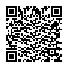 Codice QR per il numero di telefono +260763561629