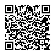 Código QR para número de teléfono +260763561643