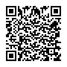 QR-code voor telefoonnummer +260763561649