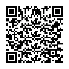 Código QR para número de teléfono +260763561660