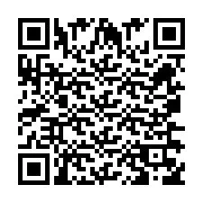 QR-code voor telefoonnummer +260763561681