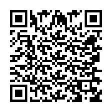 Código QR para número de teléfono +260763561684