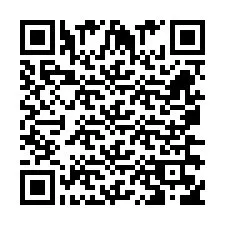 QR Code สำหรับหมายเลขโทรศัพท์ +260763561685