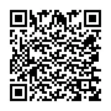 QR код за телефонен номер +260763561689