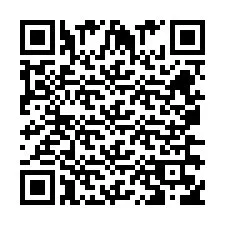 QR Code pour le numéro de téléphone +260763561692