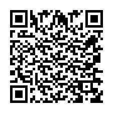 QR-code voor telefoonnummer +260763561741