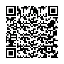 Codice QR per il numero di telefono +260763561757