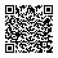 Código QR para número de teléfono +260763561759