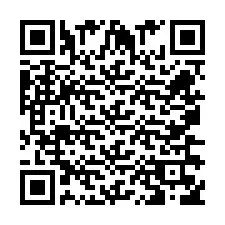 QR Code pour le numéro de téléphone +260763561789