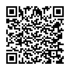 Codice QR per il numero di telefono +260763561790