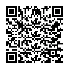 Codice QR per il numero di telefono +260763561795