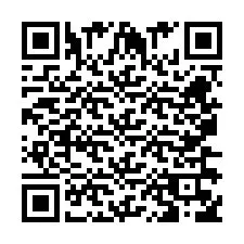 Codice QR per il numero di telefono +260763561796