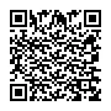 QR Code สำหรับหมายเลขโทรศัพท์ +260763561800