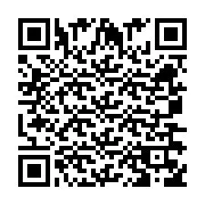 Kode QR untuk nomor Telepon +260763561804