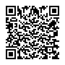 Codice QR per il numero di telefono +260763561809